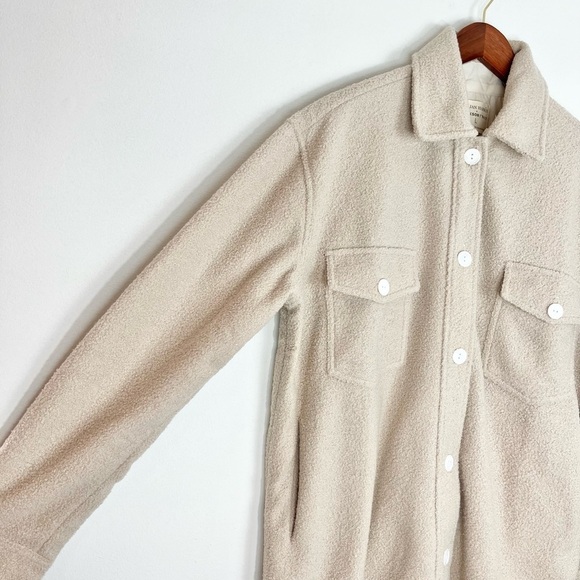 Jillian Harris × Jackson Rowe The Scholar Teddy Shacket Size Large - Picture 9 of 15